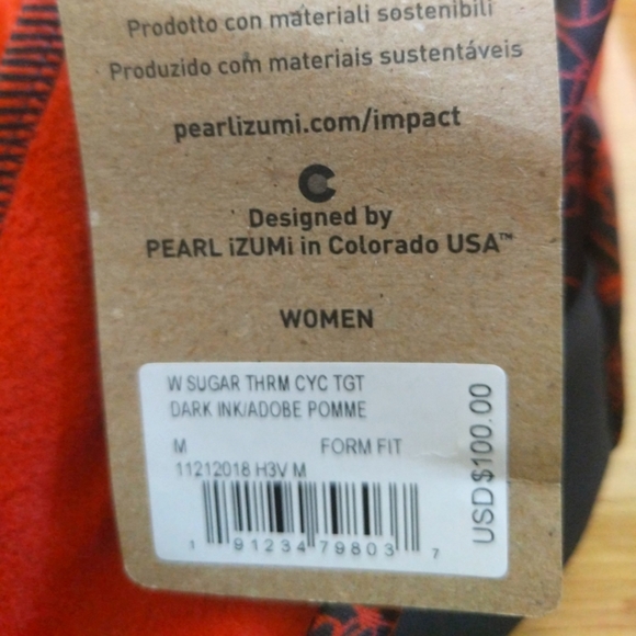 Pearl Izumi Select Sugar Thermal Cycling Tight 3D Chamois Women's *Runs Small - Picture 3 of 15